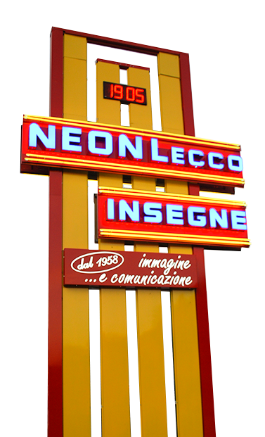 insegna di neon lecco insegne